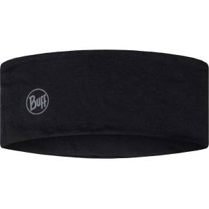 Buff Лента за глава Buff Merino Lightweight Headband - Solid Black - размер One Size (904-3561-0111)
