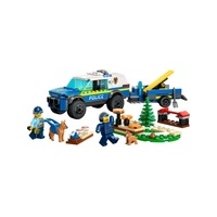 LEGO® City 60369 Mobilní cvičiště policejních psů