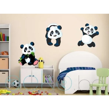 Image 1 of Весели панди 3 бр (1156)