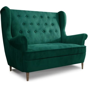 Eltap Тъмнозелен кадифен диван 150 cm Aros - ELTAP (Ars_07)