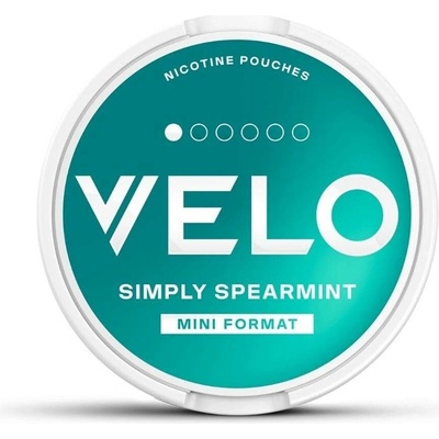Velo Mini Simply Spearmint 4 mg Mini 20 sáčků – Zboží Dáma