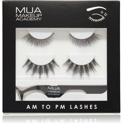 MUA Makeup Academy Lashes Am To Pm umelé mihalnice 2 pár