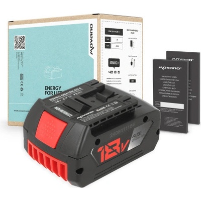 Movano bosch GDX 18 V-EC 4000 mAh Li-Ion 18V 4000 mAh - neoriginální