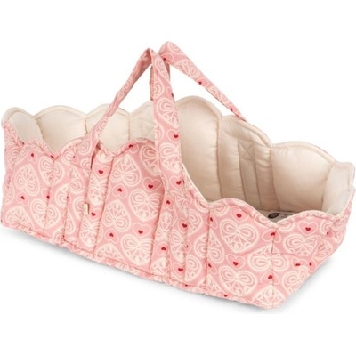 Konges Sløjd Prenosná postieľka Lacy pink