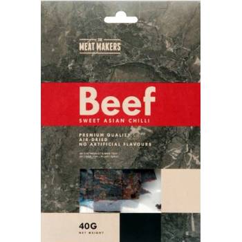 Meat Makers Beef Jerky sušené hovězí maso chilli 40g