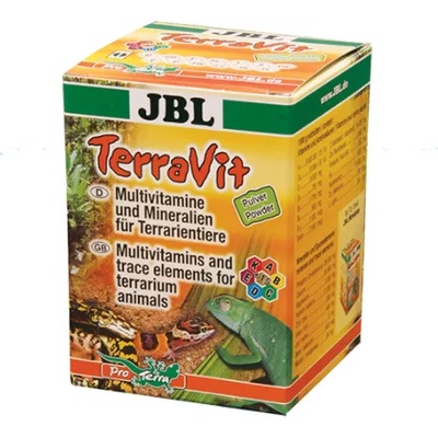 JBL TerraVit - Мултивитамини и микроелементи на прах за терариумни животни, 100 гр
