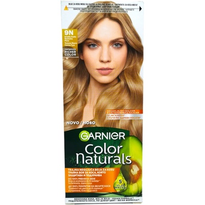Garnier боя за коса, Color naturals, Номер 9N, Телесно много светло рус