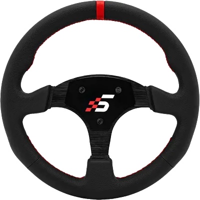 Simagic Round-Shaped Steering wheel without HUB (P-330R(LEATHER))