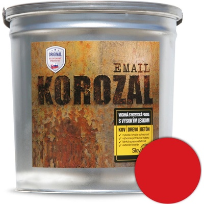Korozal EMAIL 8190 červený 3 kg