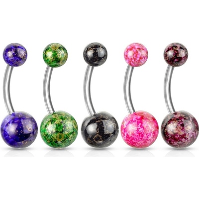 Šperky4U piercing do pupíku banánek BA01073-G