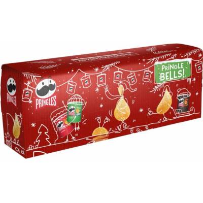Adventní kalendář Pringles červený 1105g