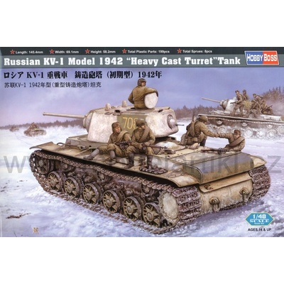 Hobby Boss KV-1 Model 1942 Heavy Cast Turret 1:48