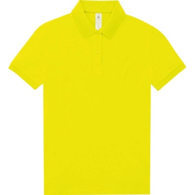 B&C My Polo 180 /women Dámske piqué polo zelená pixel lime