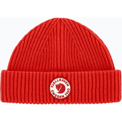 Fjallraven 1960 Lite Logo Hat TRUE RED