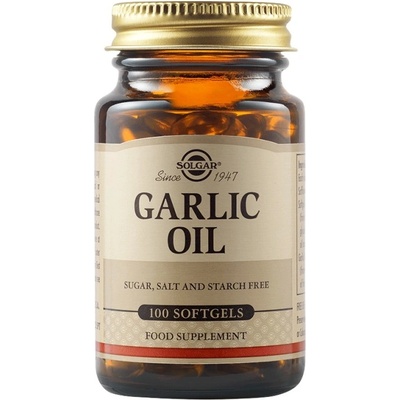 Solgar Garlic Oil / Reduced odour [100 Гел капсули]