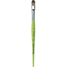 Štětec DaVinci zelený jazýček 375 - 12