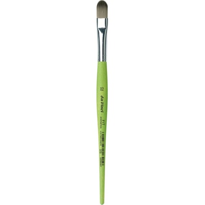 Štětec DaVinci zelený jazýček 375 - 12