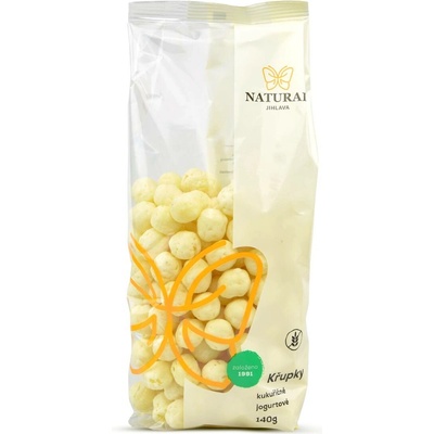Natural Jihlava Chrumky kukuričné jogurtové 140 g