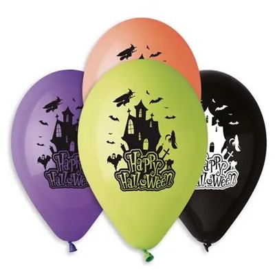 Балон, 30 см, "Замък за Хелоуин" 11-printhalloweenkastely (11-printhalloweenkastely)