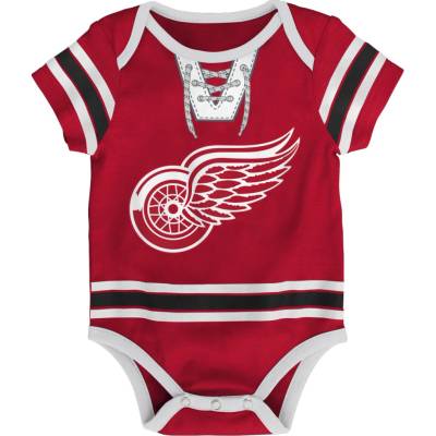 Outerstuff Detroit Red Wings detské body NHL Hockey Pro Creeper Blank