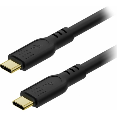 AlzaPower APW-CBSCTC3020B SilkCore USB-C to USB-C 3.2 Gen 2 240W 2m černý