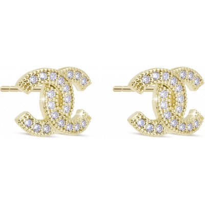 Ellami Ellami SOFIA 3158 Pozlacené náušnice půlkruhy 1003158