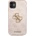GUESS Калъф Guess - PU 4G Metal Logo Case, iPhone 11, розов (3666339006662)