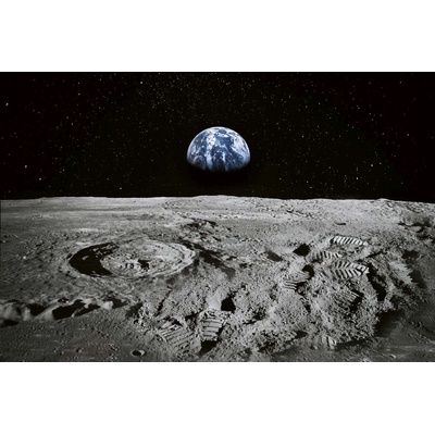 DIMEX ART Флизелинов фототапет земята на хоризонта 375 x 250 см