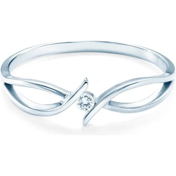 Image 1 of SAVICKI Годежен пръстен savicki: бяло злато, диамант