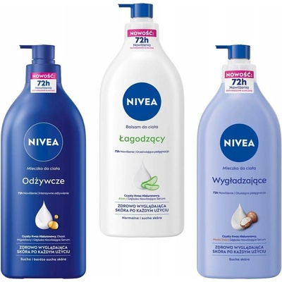 Nivea tělové mléko s aloe vera 625 ml