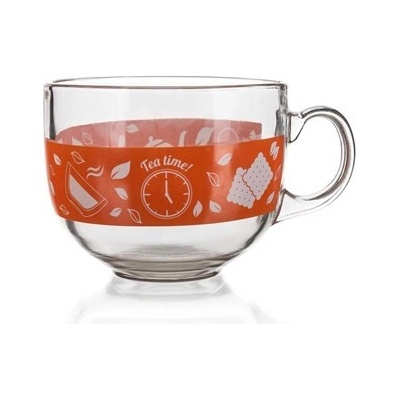 BANQUET Hrnček jumbo MALAGA Tea Time 435 ml