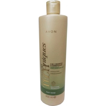 Avon Advance Techniques Daily Shine bezoplachový balzám pro rychlou úpravu vlasů 250 ml