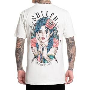SULLEN мъжка тениска sullen - premium - hermosa - бяла - scm6551_aw