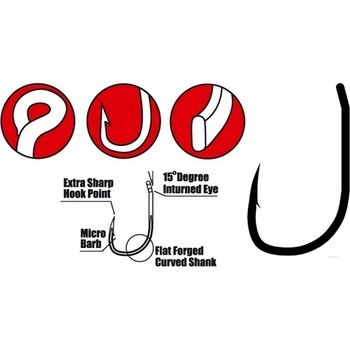 Gamakatsu G-Carp Specialist R vel.8 10 ks