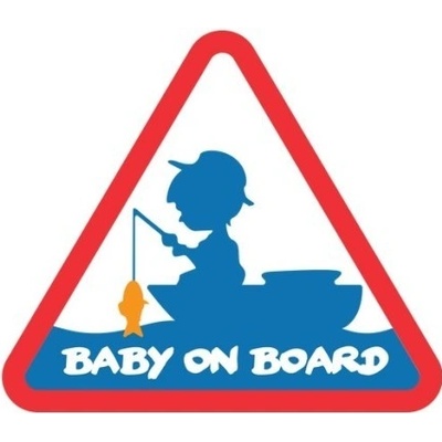 Nálepka Delphin Baby on Board