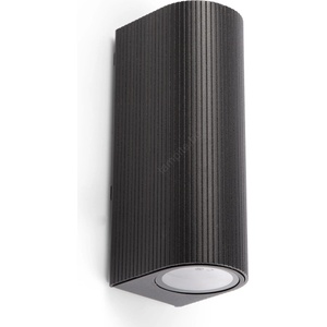 Faro Barcelona FARO 70327 - Външно стенно осветително тяло ESTELA 2xGU10/5W/230V IP65 черно (FA70327)