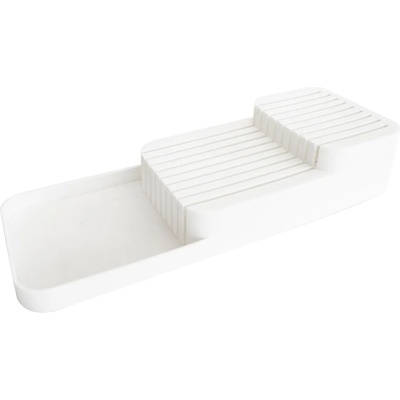 Horecano HOME-Органайзер за ножове на две нива 39x14xh7, 3cm БЯЛ (50830-W) (0119105)