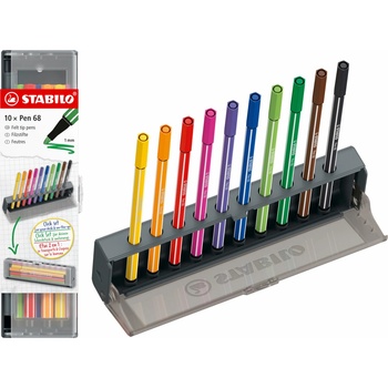 Stabilo point 88 Click Set 10 fixů