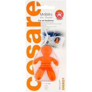 Mr&Mrs Fragrance Cesare Cedar Wood Ароматизатор за автомобил 1 бр тип Energy