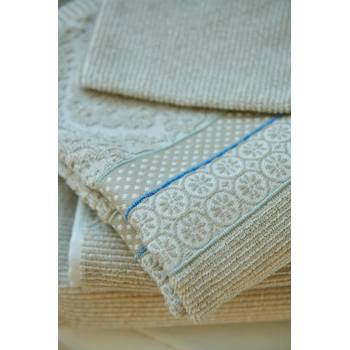 Pip Studio ručník Soft Zellige 70x140 khaki