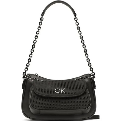Calvin Klein Дамска чанта Calvin Klein Re-Lock Dbl Shoulder Bag Perf K60K610620 BAX (Re-Lock Dbl Shoulder Bag Perf K60K610620)
