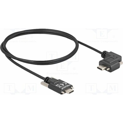 Delock 80956 USB 2.0 USB C vidlice USB C konektor 90° vlevo/vpravo