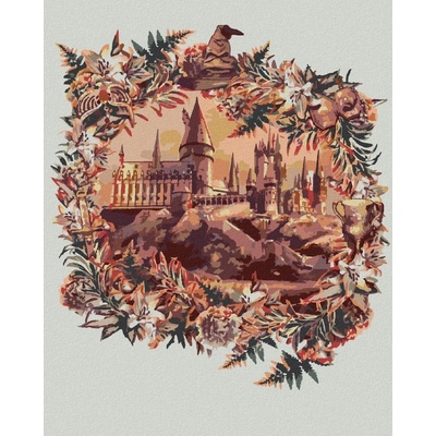 Zuty Bradavice harry potter 40 x 50 cm bez rámu a bez vypnutí plátna 8596530132448