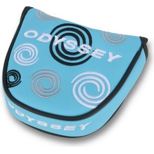 Odyssey Swirl Headcover na putter Mallet modrý