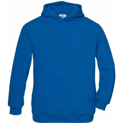 B&C Hooded kids royal blue
