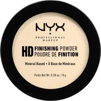 NYX Professional Makeup High Definition Finishing Powder минерална пудра 8 g нюанс 02 Banana