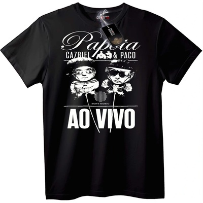 Papita Cazriel & Paco Live T-Shirt - 3XL, White
