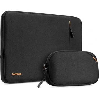 Puzdro Tomtoc Recycled Sleeve with Pouch A13-E11D Black 16"