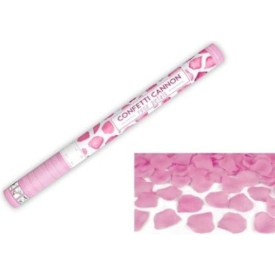 Párty konfety 60 cm růžové okvětní lístky svatba valentýn – Zbozi.Blesk.cz