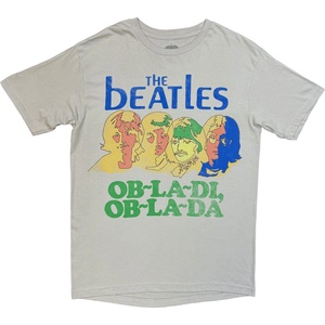 The Beatles Vintage Ob La Di (Back Print) Grey M Риза (BEATTEE01MG02)